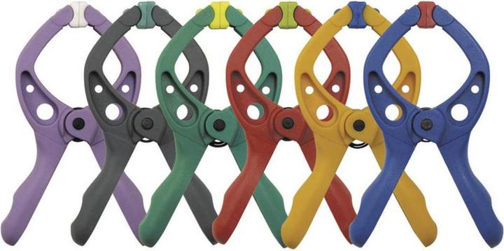 Produktbild wolfcraft 4 Federzwingen microfix (30 mm)