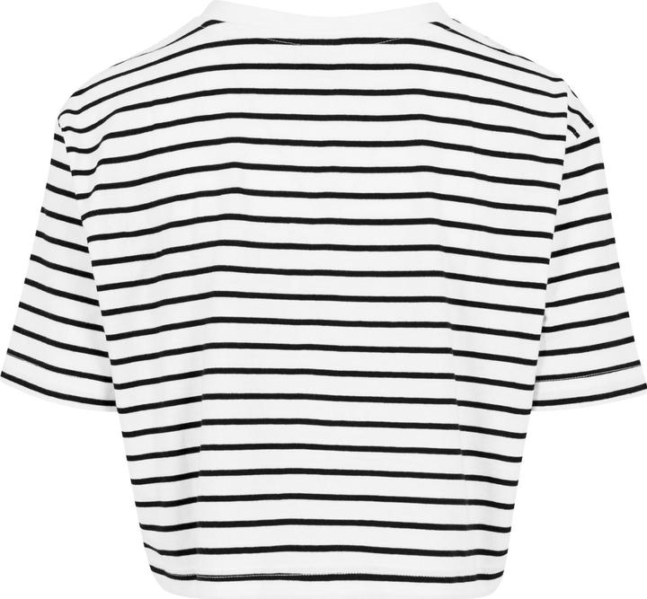 Produktbild Urban Classics Ladies Short Striped Oversized Tee (XS)