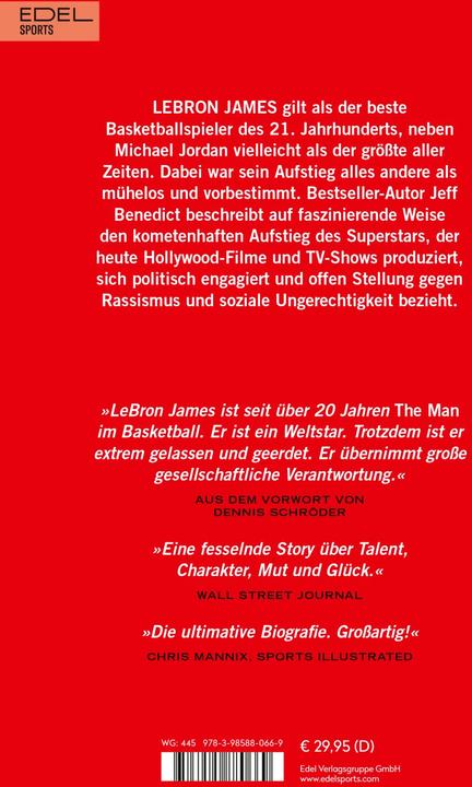 Immagine prodotto LeBron. Die Biografie des NBA-Superstars (Tedesco, Jeff Benedict, 2023)