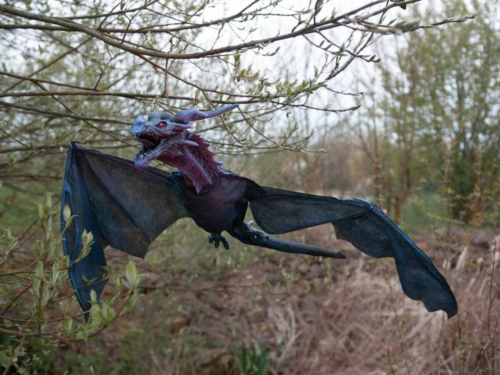 Produktbild Europalms Halloween Flying Dragon, 120cm