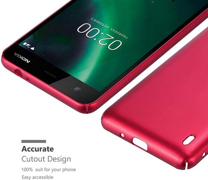 Produktbild Cadorabo Hard Cover Matt Metall Cover (Nokia 2)