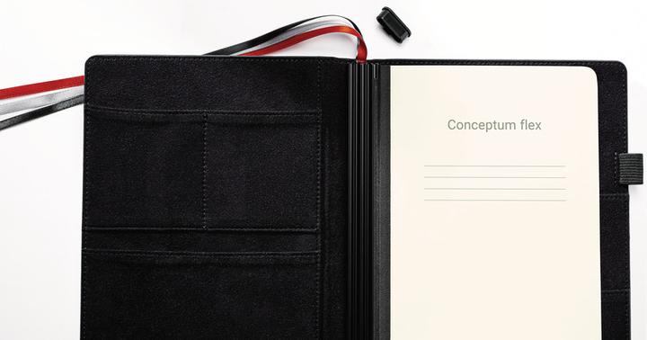 Actual product image Sigel Notebook Conceptum flex (A5, Checked, Soft cover)