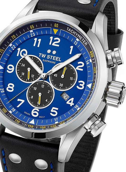 Produktbild TW-Steel SVS305 Volante Chronograph Petter Solberg Herrenuhr 48mm 10ATM (Chronograph)