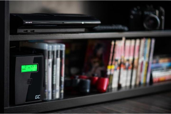 Produktbild GreenCell UPS05 (1200 VA, 2000 W, Online-Doppelwandler USV)