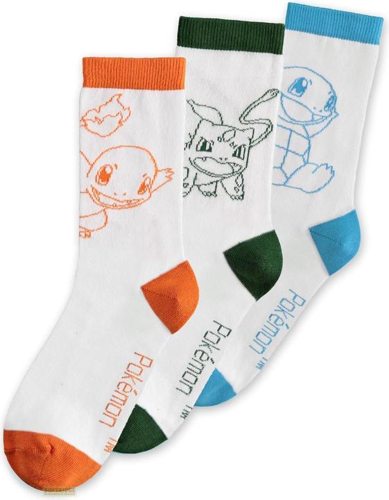 Produktbild Difuzed Pokemon - Starter gen.1 - 39/42 Grosse (3er Pack, 39, 42)