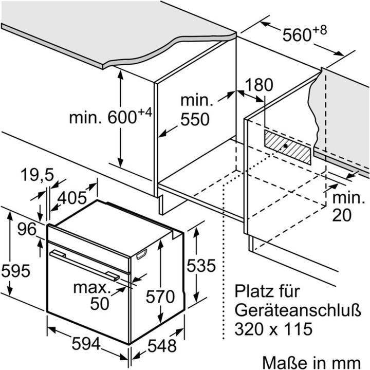 Produktbild Bosch Hausgeräte HBA573BS1