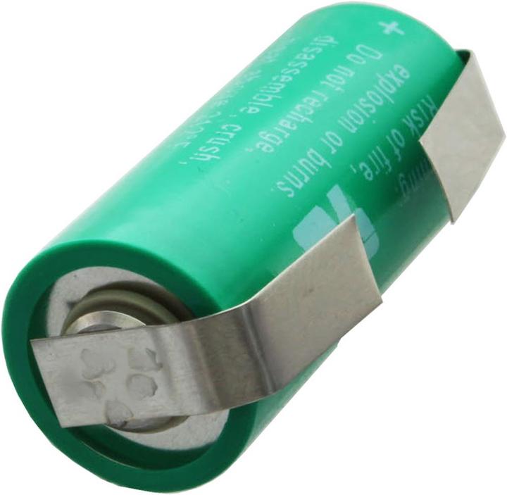 Produktbild Varta Batterie CR2/3AA, 6237 mit Lötfahne U-Form, 6237301301 (1 Stk., 2/3 AA, 1350 mAh)