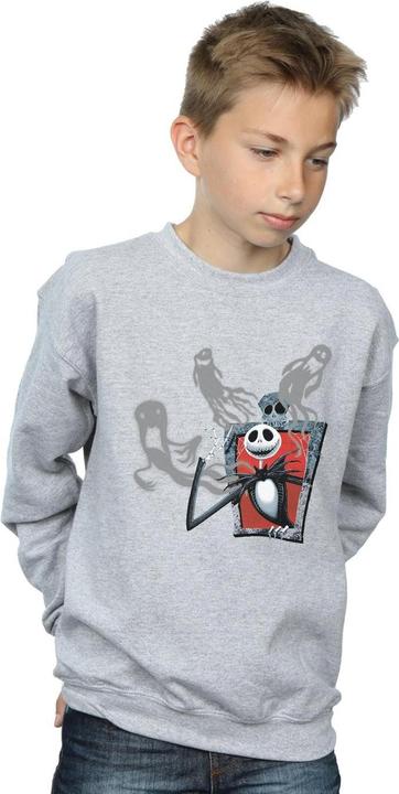 Actual product image Disney Boys Nightmare Before Christmas Ghosts Of Jack Sweatshirt (116)