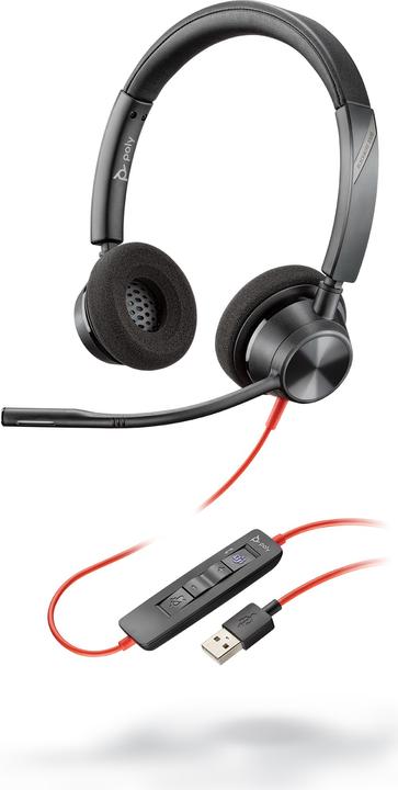 Produktbild Poly Blackwire 3320 USB-A (Kabelgebunden, USB-A)
