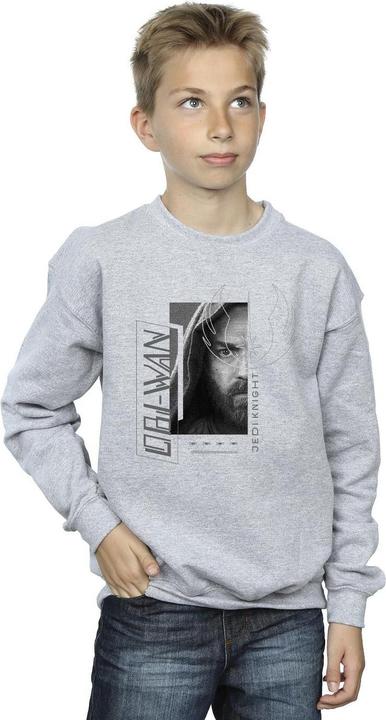 Produktbild Star Wars ObiWan Kenobi Jedi SciFi Collage Sweatshirt Jungen (140, 146)