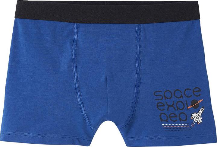 Immagine prodotto Vertbaudet 5er-Pack Jungen Boxershorts aus Stretch, Weltraum Oeko-Tex (86, Confezione da 5 pezzi)