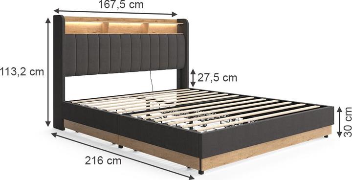 Actual product image VitaliSpa Nura (160 x 200 cm)