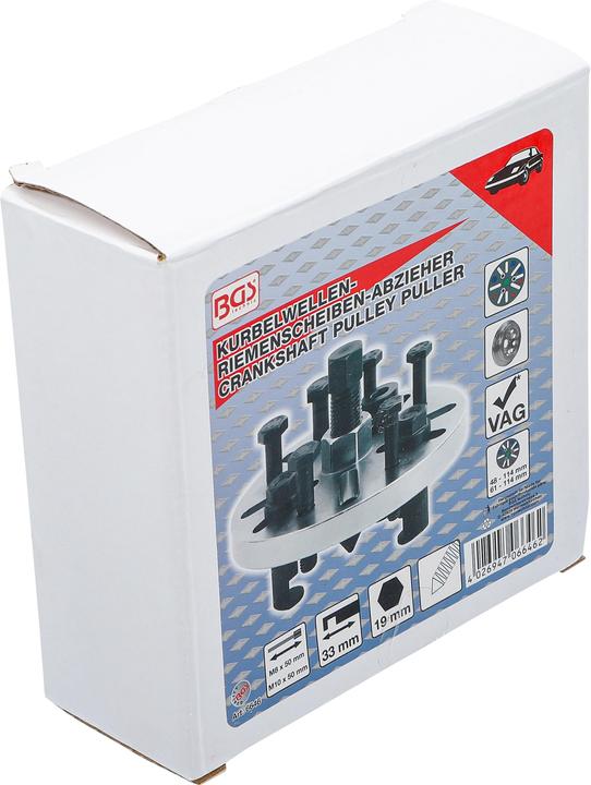 Actual product image BGS Crankshaft Pulley Puller universal