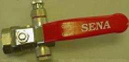 Actual product image water ball valve with drain, ventilation and 1/2 inch seal (RH323)