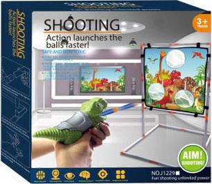 Actual product image Generic 2in1 shooting and throwing dino