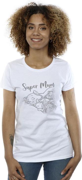 Actual product image Disney Womens/Ladies The Aristocats Marie Super Mum Cotton T-Shirt (L)