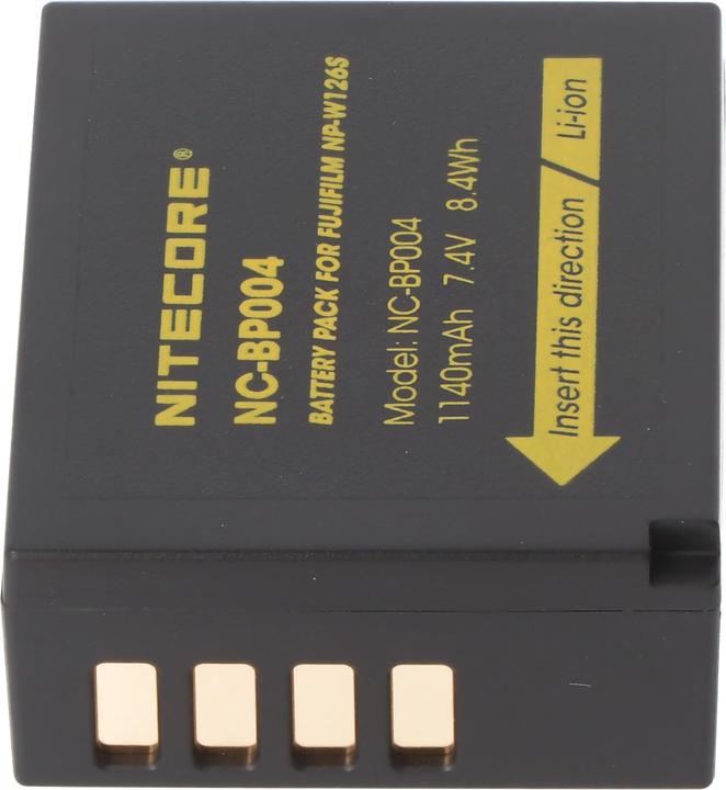 Produktbild Nitecore NP-W126S Kamera Akku für Fujifilm (Akku)