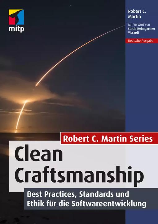 Actual product image Clean Craftsmanship (German, Robert C. Martin, 2022)