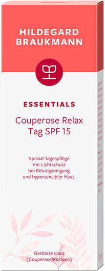 Actual product image Hildegard Braukmann ESSENTIALS Couperose Relax Day SPF 15 (50 ml, Day cream, SPF 15)