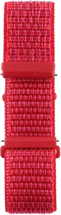 Immagine prodotto Cover-Discount Fitbit Versa - Polsino in nylon con chiusura in velcro rosso (Nylon)