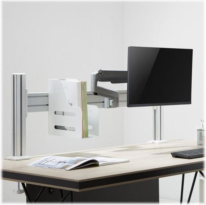Produktbild InLine Slatwall Lifter Monitorhalterung silbergrau (Wand, Decke, 32.01")
