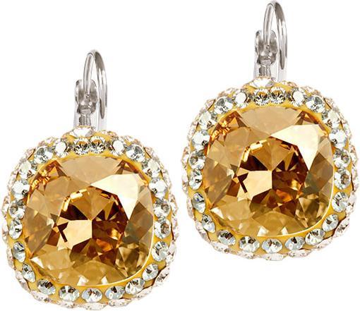 Image du produit Steinkult Boucles d'oreilles avec cristaux taillés "Clelia (Cristallin)