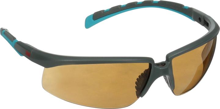 3M Solus safety glasses lens brown, scratch resistant