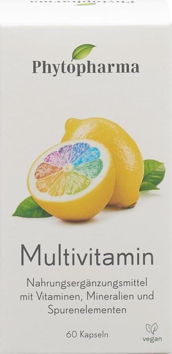Immagine prodotto Phytopharma Tappi multivitaminici (60 Pezzo/i, Pillole, 69 g)