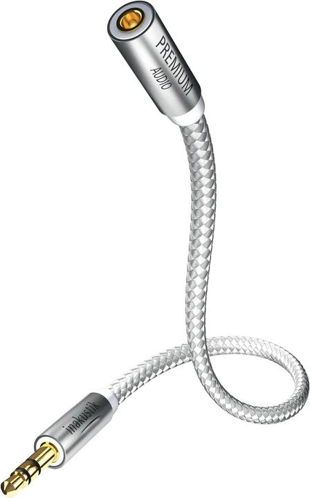 Produktbild Inakustik Premium 3.5mm Stereo-Klinken Verlängerungskabel (2 m, 3.5mm Klinke (AUX))