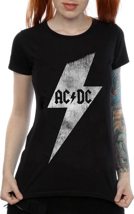 Image du produit AC/DC T-Shirt coton Lightning Bolt Femme/Femme (XL)