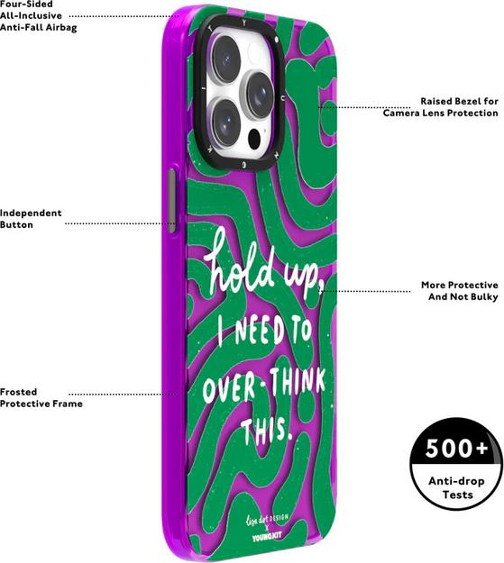 Produktbild Youngkit Hülle @LisadotDesign Positive Quotes Case Other People (Apple iPhone 15 Pro)