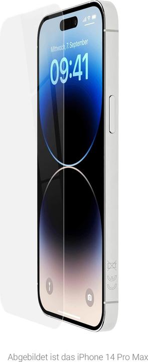 Actual product image Artwizz SecondDisplay screen protector (1 Piece, Apple iPhone 15 Pro Max, Apple iPhone 15 Plus)