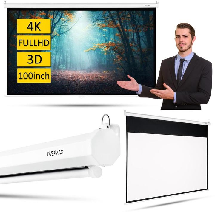 Produktbild Overmax Semi-Automatic Screen 100 (100", 16:9)