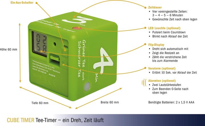 Produktbild TFA Cube Timer