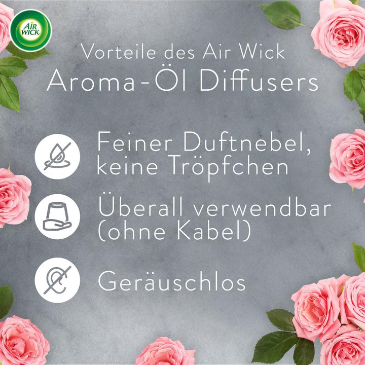 Actual product image Air Wick Aroma Oil Bottle Soothing Rose