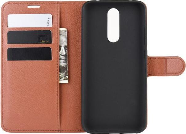 Actual product image MU Classic Litchi Leather Bookcover Series (Xiaomi Redmi 8)