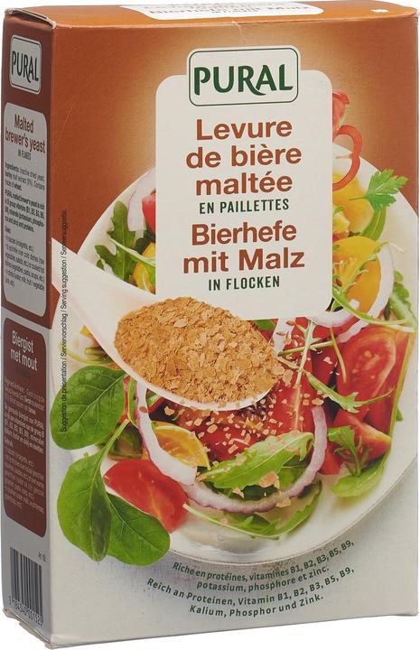 Pural Bierhefeflocken m Malz (246 g)