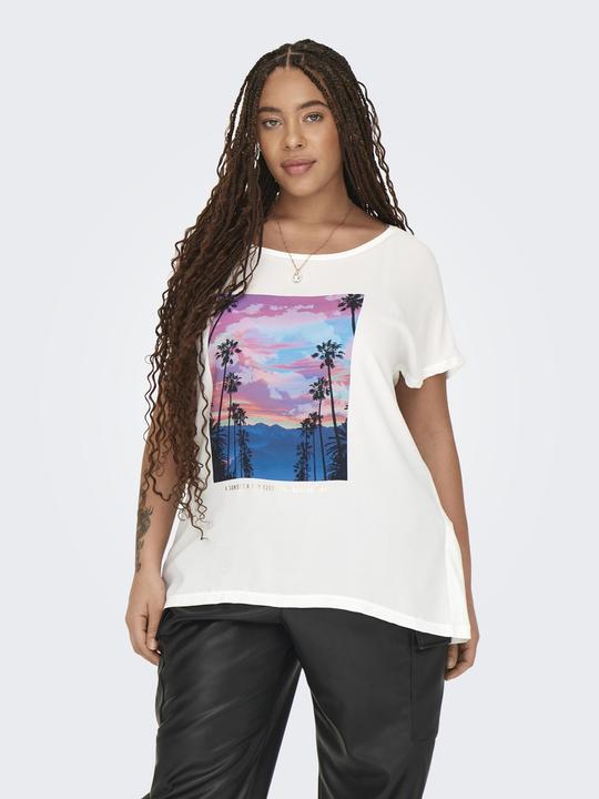 Produktbild Only Normal geschnitten Rundhals T-Shirt T-shirt (L)