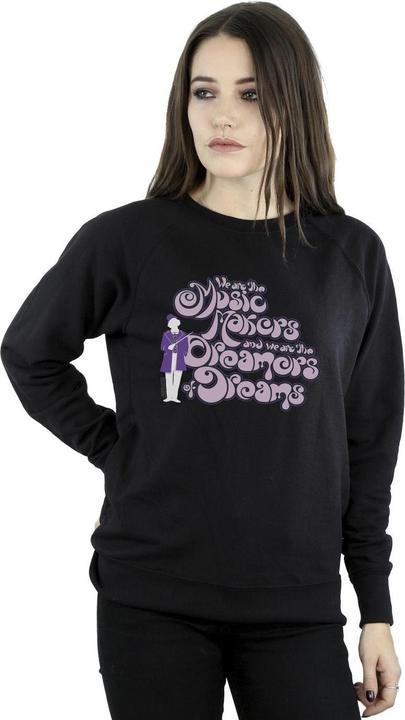 Immagine prodotto Willy Wonka & the Chocolate Factory Dreamers Text Felpa Donna (L)