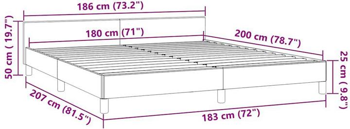 Image du produit VidaXL Johnny (180 x 200 cm)