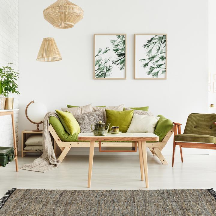 Produktbild Relaxdays Flickenteppich (80 x 200 x 0.5 cm)