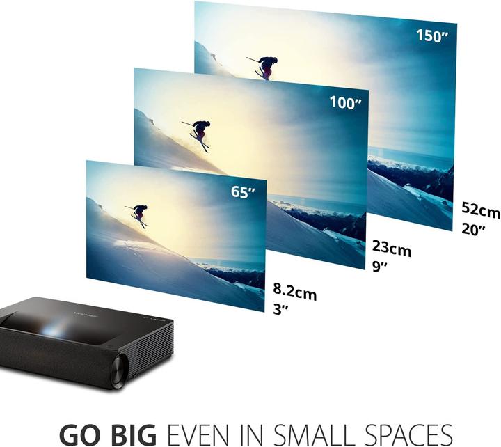 Actual product image Viewsonic X2000 (4K, 2000 lm, 0.25:1)