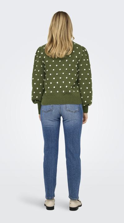 Produktbild JdY Normal geschnitten Hoch geschlossen Lange Bündchen Puffärmel Pullover Strickpullover (XXL)