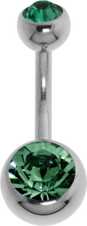 Bijouteria Bauchpiercing (Titan, Kristall)