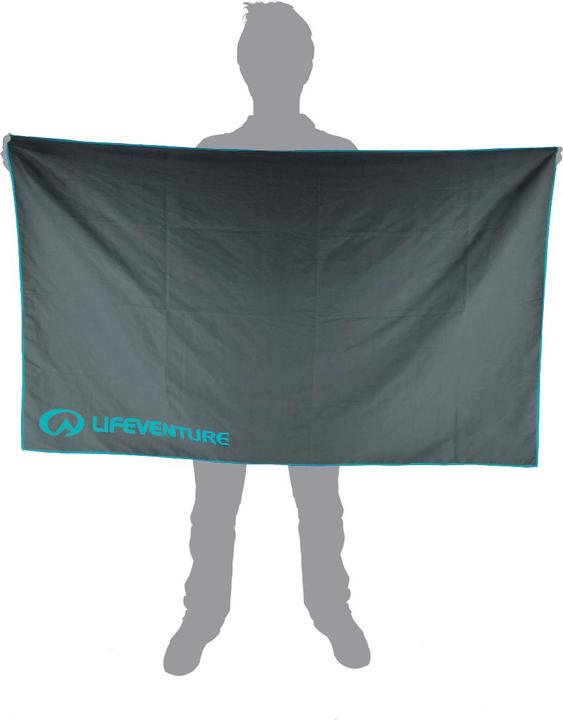 Produktbild Lifeventure Recycled SoftFibre Trek Towel, Grey, Giant