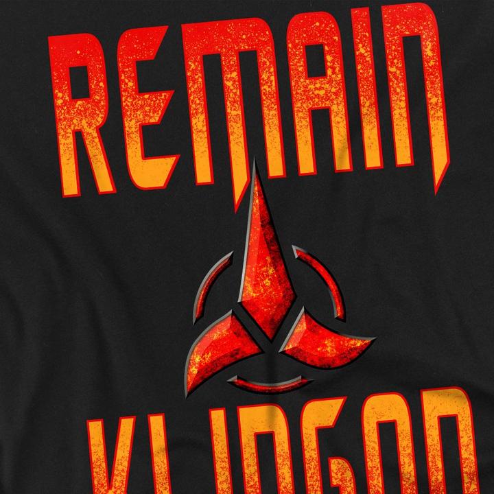 Image du produit Universal Textiles - T-shirt REMAIN KLINGON - Homme (5XL)