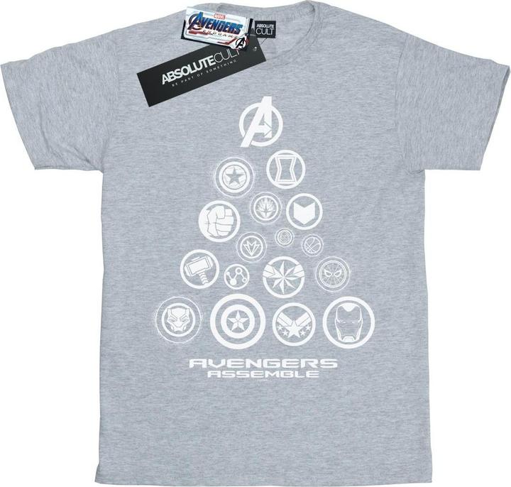 Immagine prodotto Avengers Endgame Pyramid Icons Maglietta Uomo (L)