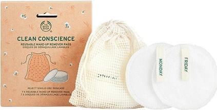 Produktbild Body Shop Waschbare Makeup-Entferner Pads - Wiederverwendbare Bambus-Baumwolle, 7 Stück (Make-Up Entferner)