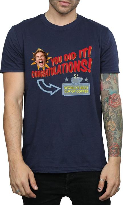 Image du produit Elf - T-shirt WORLD'S BEST COFFEE - Homme (L)