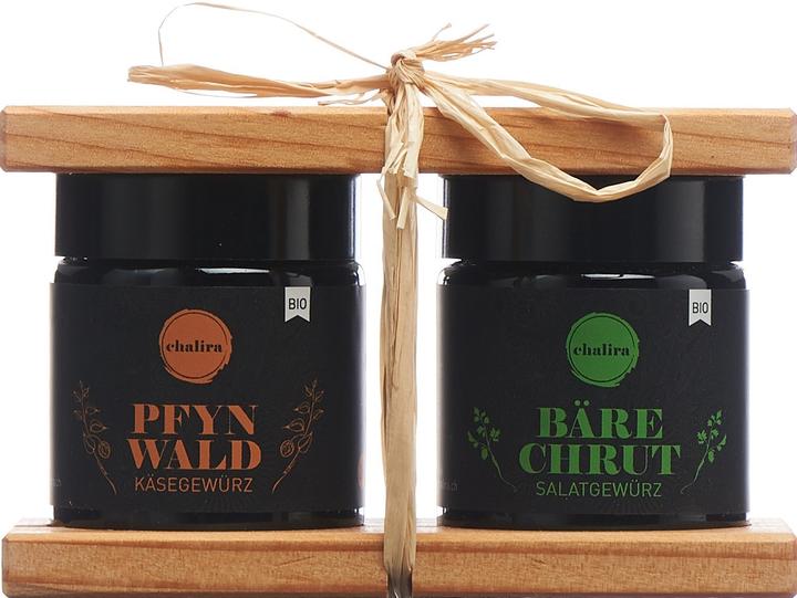 Produktbild Aromalife Geschenkset Chalira Gewürze Suisse (Bärechrut und Pfynwald) (332 g)
